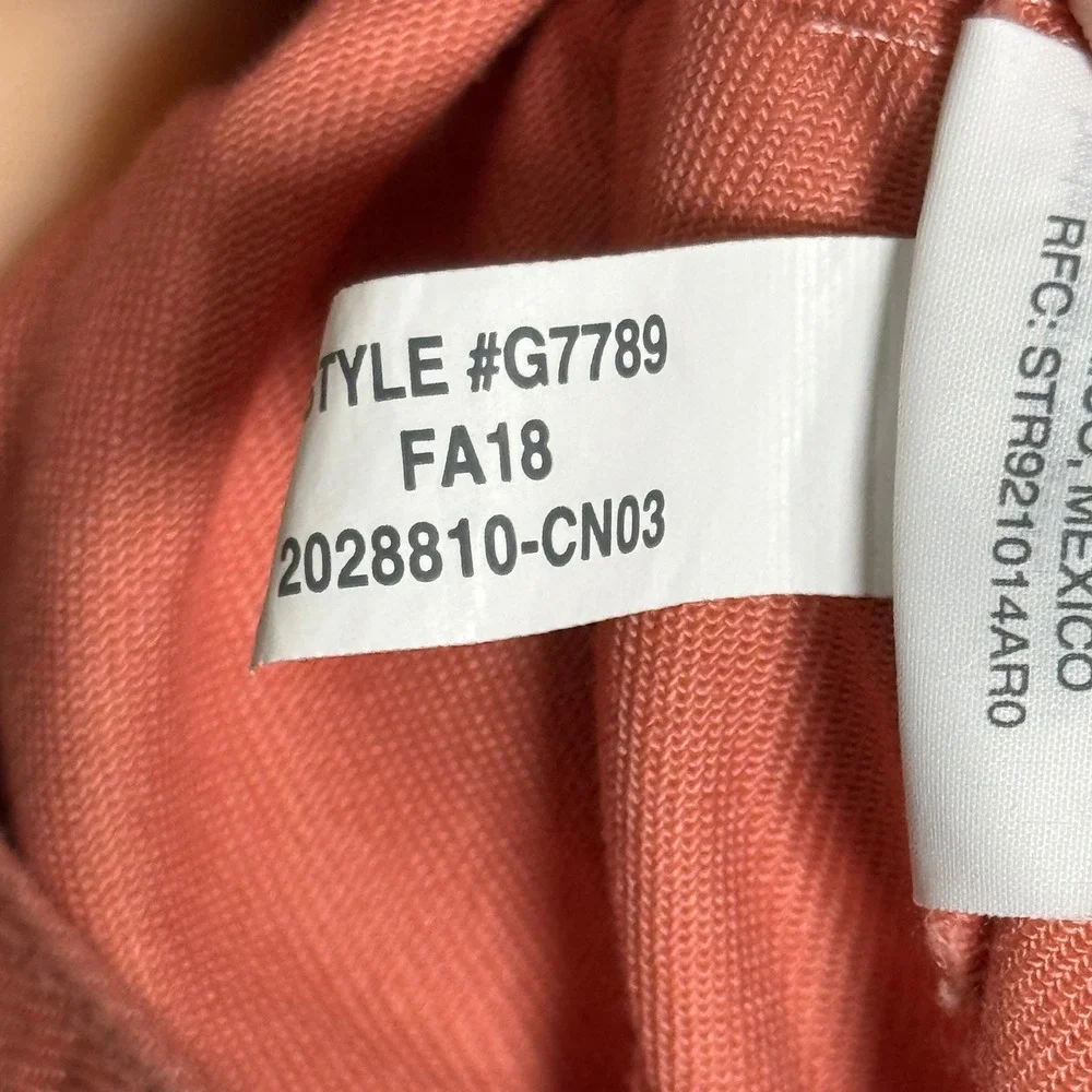 Madewell NEW Womens‎ Utility Jumpsuit Size 0 Orange Wide Leg Coveralls Boho 90s